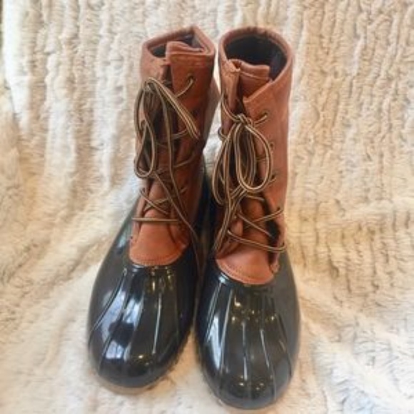 The Original Duck Boot Arianna Rubber Boots Sz 7 - Picture 4 of 7